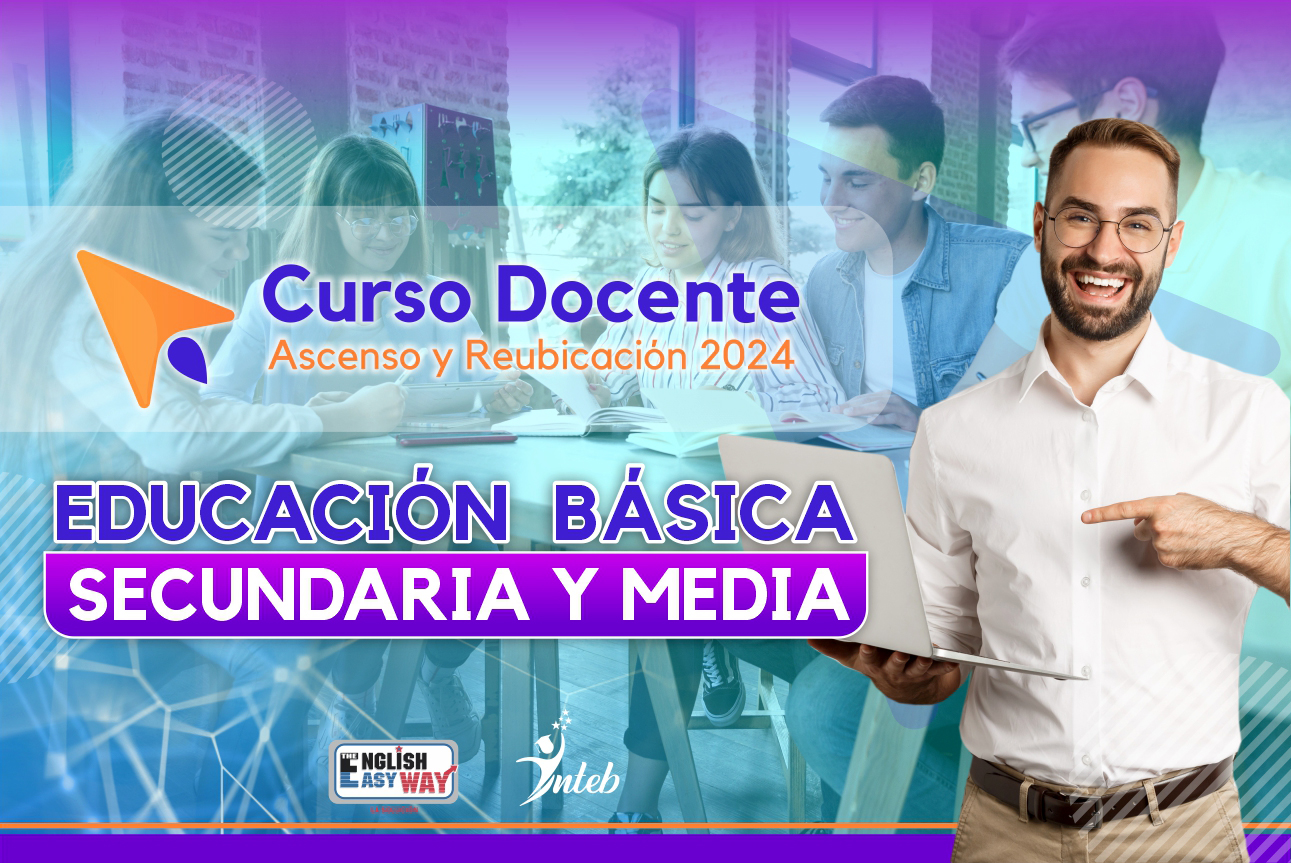 Curso docente en educación básica, secundaría y media 